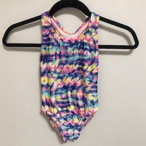 Girls Speedo Swimsuit, Size XS (5/6)